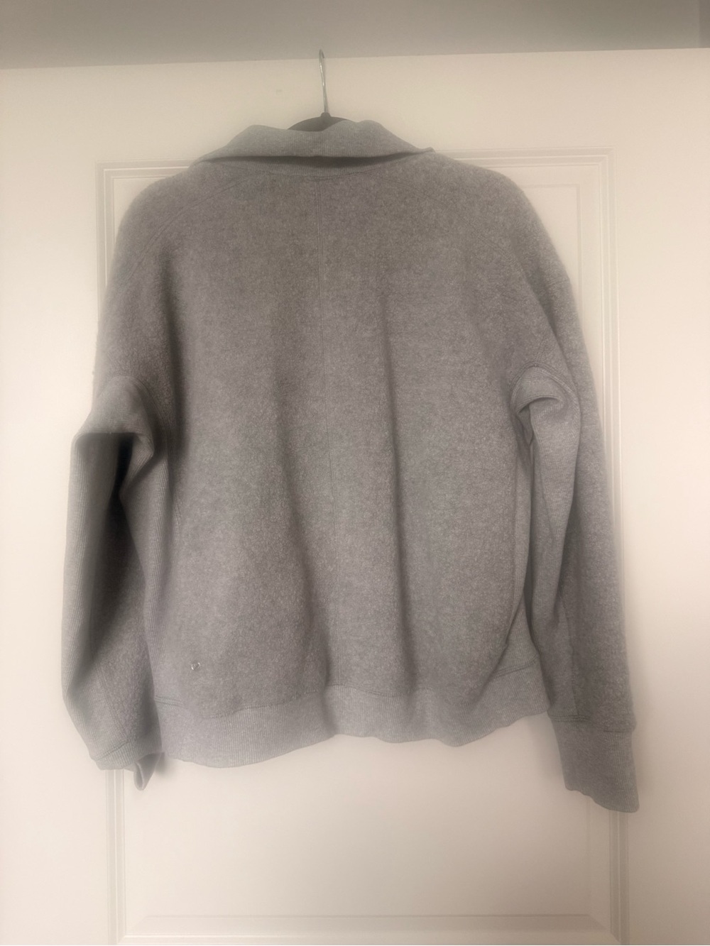 Lululemon Athletica Women's Gray Half-Zip Pullover Sweater - Picture 9 of 10